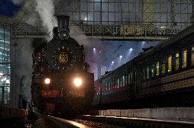 Romantic train trip in Lviv on Valentines Day