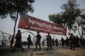 Bangladesh Border Guard Handover Myanmar BGP