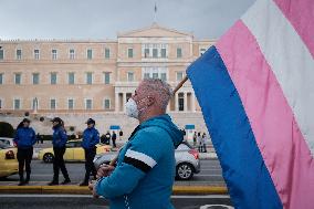 LGBTQ Community Demonstration In Athens