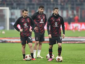 AC Milan v Stade Rennais FC: Playoff First Leg - UEFA Europa League 2023/24