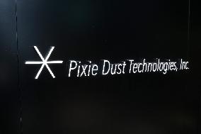 Pixie Dust Technologies signage and logo