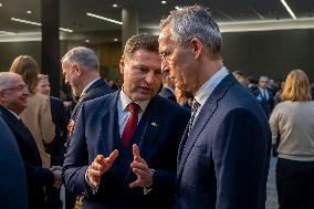 NATO Defense Ministers Meeting - Brussels