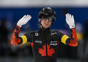 2024 World Single Distances Speed Skating Championships In Calgary - Day 1