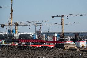 Shanghai East Railway Station Construction