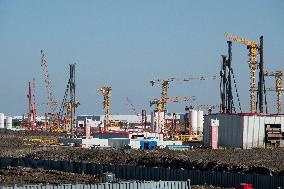 Shanghai East Railway Station Construction