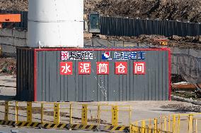 Shanghai East Railway Station Construction