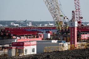 Shanghai East Railway Station Construction