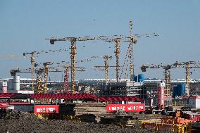 Shanghai East Railway Station Construction