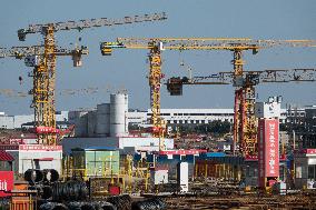 Shanghai East Railway Station Construction