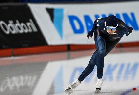 2024 World Single Distances Speed Skating Championships In Calgary - Day 1