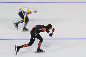 2024 World Single Distances Speed Skating Championships In Calgary - Day 1