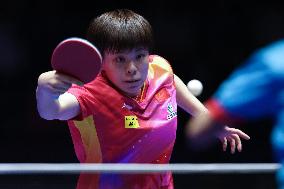 (SP)SOUTH KOREA-BUSAN-TABLE TENNIS-TEAM CHAMPIONSHIPS FINALS-WOMEN'S TEAMS-GROUP STAGE