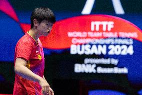 (SP)SOUTH KOREA-BUSAN-TABLE TENNIS-TEAM CHAMPIONSHIPS FINALS-WOMEN'S TEAMS-GROUP STAGE