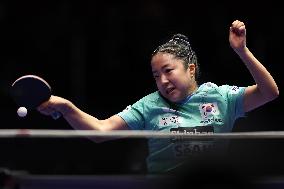 (SP)SOUTH KOREA-BUSAN-TABLE TENNIS-TEAM CHAMPIONSHIPS FINALS-WOMEN'S TEAMS-GROUP STAGE