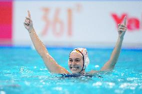 (SP)QATAR-DOHA-WATER POLO-WORLD AQUATICS CHAMPIONSHIPS- WOMEN-ESP VS GRE