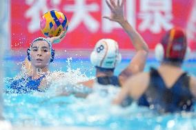 (SP)QATAR-DOHA-WATER POLO-WORLD AQUATICS CHAMPIONSHIPS- WOMEN-ESP VS GRE