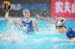 (SP)QATAR-DOHA-WATER POLO-WORLD AQUATICS CHAMPIONSHIPS- WOMEN-ESP VS GRE