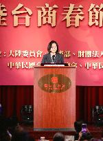 Taiwanese president at Lunar New Year event
