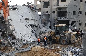 MIDEAST-GAZA-RAFAH-ISRAEL-AIR STRIKES