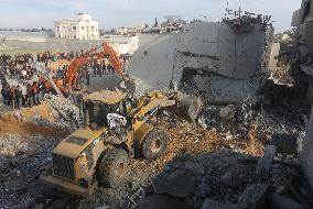 MIDEAST-GAZA-RAFAH-ISRAEL-AIR STRIKES