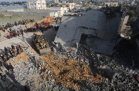MIDEAST-GAZA-RAFAH-ISRAEL-AIR STRIKES