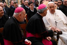 Pope Francis In Audience - Vatican