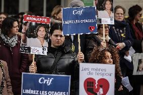 Gathering To Call For The Release Of Israeli Hostages - Bordeaux