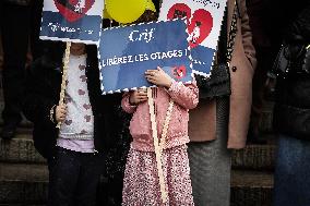 Gathering To Call For The Release Of Israeli Hostages - Bordeaux