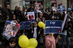 Gathering To Call For The Release Of Israeli Hostages - Bordeaux