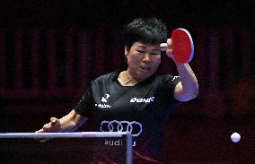 (SP)SOUTH KOREA-BUSAN-TABLE TENNIS-WORLD TEAM CHAMPIONSHIPS FINALS-WOMEN-JPN VS LUX