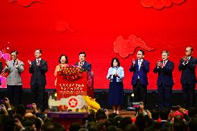 CHINA-HONG KONG-HOME AND YOUTH AFFAIRS BUREAU-SPRING RECEPTION (CN)