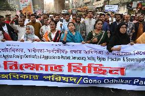 Protest In Dhaka, Bangladesh