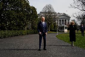 Joe Biden departs for the weekend - Washington