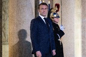 Emmanuel Macron meets with Volodymyr Zelensky - Paris