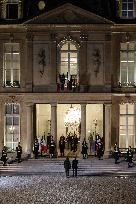 Emmanuel Macron meets with Volodymyr Zelensky - Paris