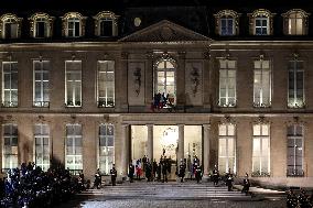 Emmanuel Macron meets with Volodymyr Zelensky - Paris