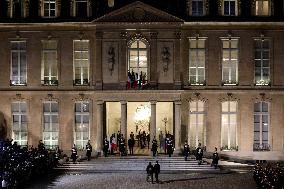 Emmanuel Macron meets with Volodymyr Zelensky - Paris