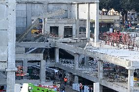 ITALY-FLORENCE-BUILDING-SLAB-COLLAPSE