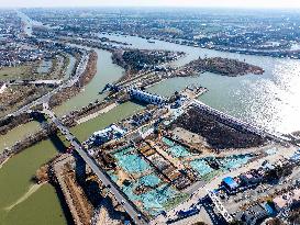 Subei Irrigation Canal Construction in Huai 'an