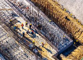 Subei Irrigation Canal Construction in Huai 'an