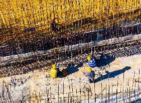 Subei Irrigation Canal Construction in Huai 'an