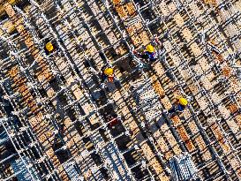 Subei Irrigation Canal Construction in Huai 'an