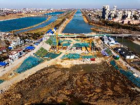 Subei Irrigation Canal Construction in Huai 'an