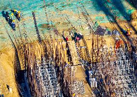 Subei Irrigation Canal Construction in Huai 'an