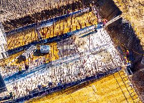 Subei Irrigation Canal Construction in Huai 'an