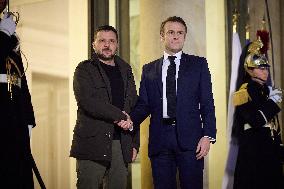 France Signs Security Pact With Ukraine - Paris