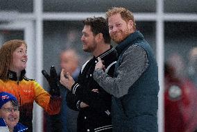 Prince Harry Competes In Wheelchair Curling - Vancouver