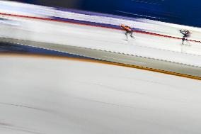 2024 World Single Distances Speed Skating Championships In Calgary - Day 1