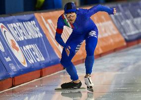 2024 World Single Distances Speed Skating Championships In Calgary - Day 1