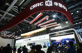 CRRC Stand at A Transport Exhibition in Hangzhou